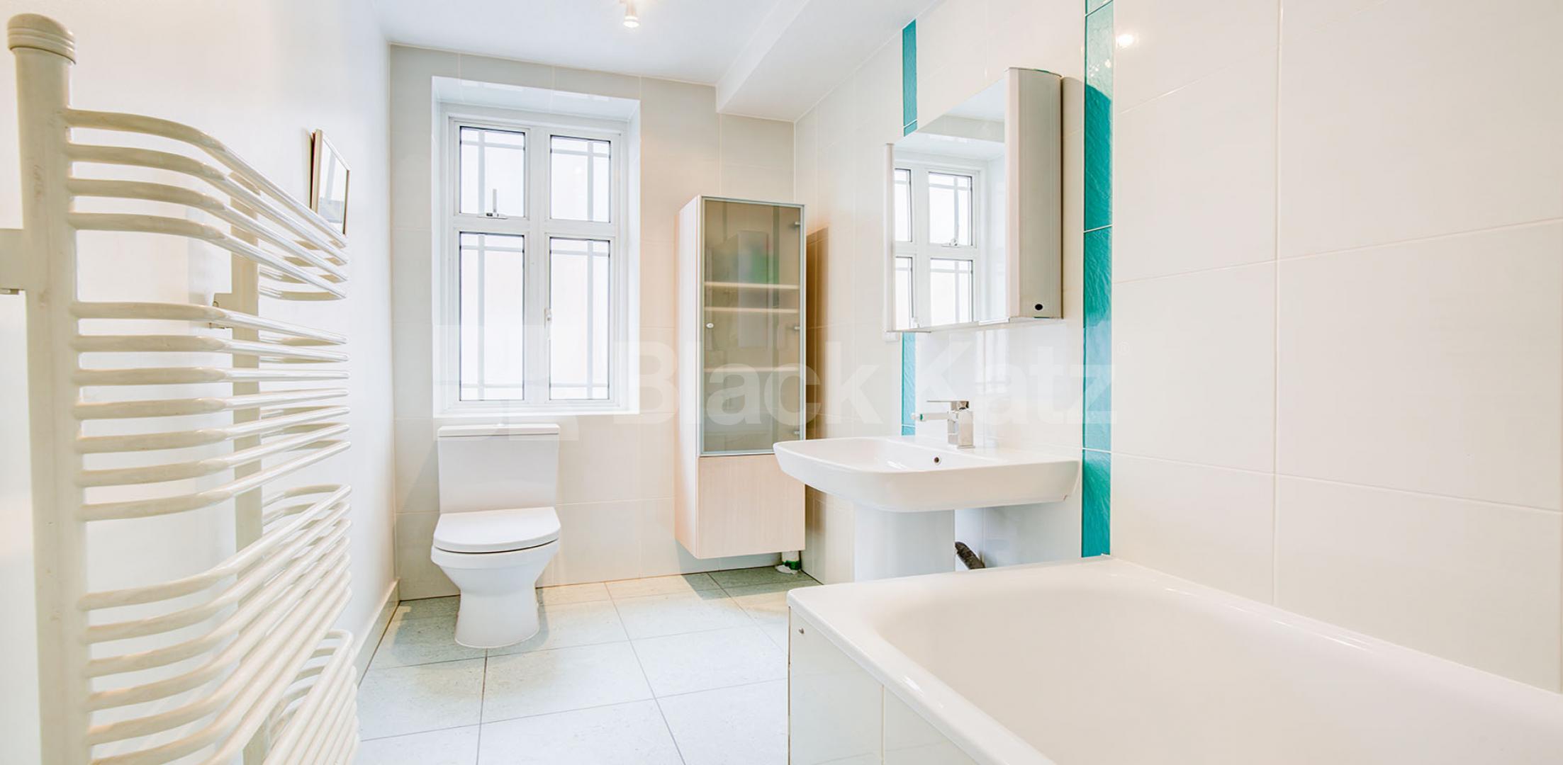 			3 Bedroom, 1 bath, 1 reception Apartment			 Edwardes Square , HIGH STREET KENSINGTON 